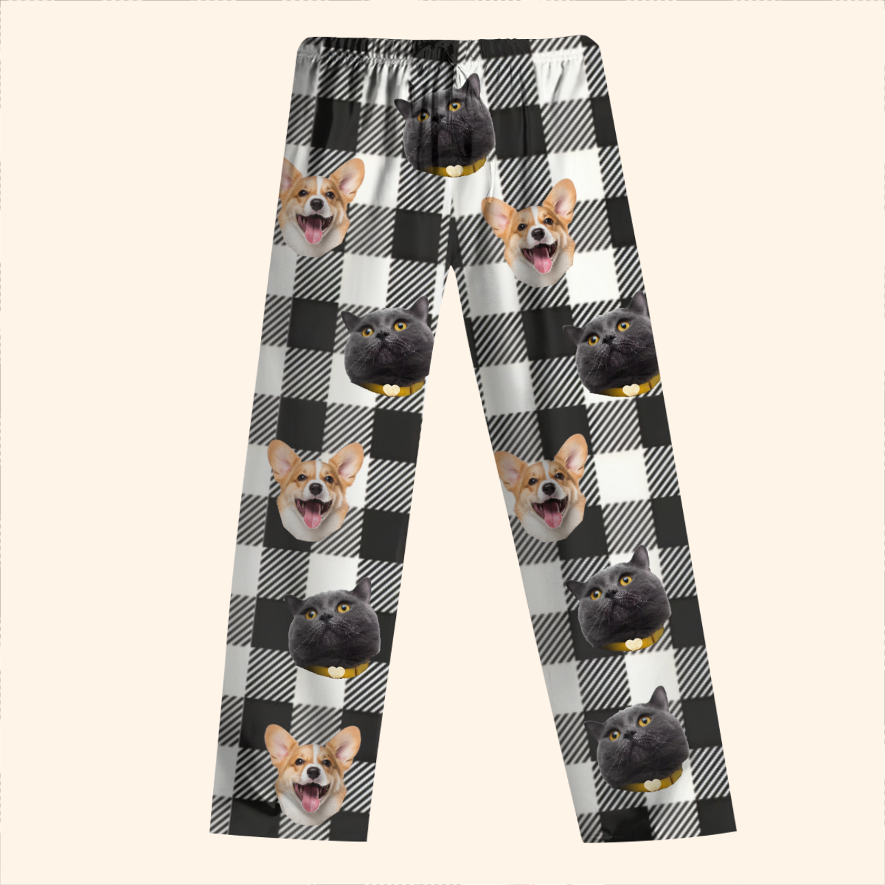 Custom Photo My Favorite Pawjama Pants