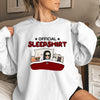 Official Sleepshirt - Dog & Cat Personalized Custom Sweatshirt - Gift For Pet Owners, Pet Lovers