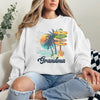 Grandma's Summer - Family Personalized Custom Sweatshirt - Birthday Gift For Mom, Grandma