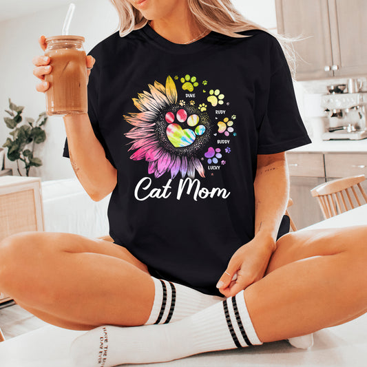 Best Fur Mom Ever - Dogs & Cats Personalized Custom T-shirt - Gift For Pet Owners, Pet Lovers