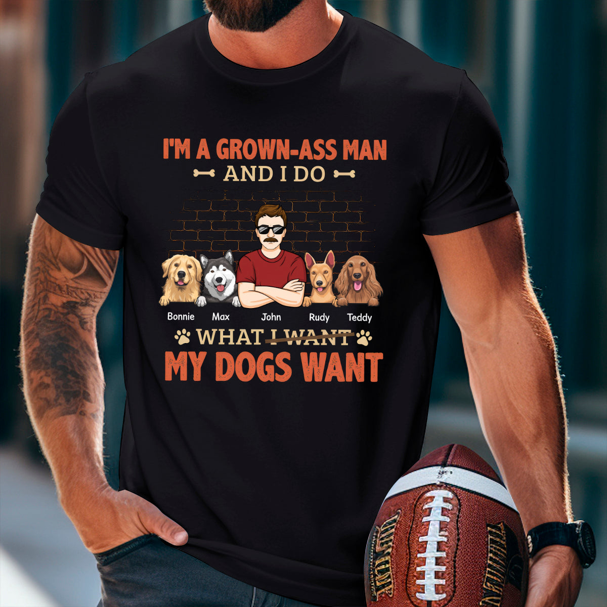 What My Dogs Want - Dog Personalized Custom T-shirt - Gift For Pet Owners, Pet Lovers