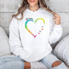 Forever In Grandma's Heart - Family Personalized Custom  Hoodie - Birthday Gift For Mom, Grandma