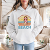 Just A Girl Who Loves Beach - Personalized Hoodie - Gift For Bestie