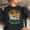 Travel Partners For Life - Couple Personalized Custom Sweatshirt - Gift For Husband Wife, Anniversary