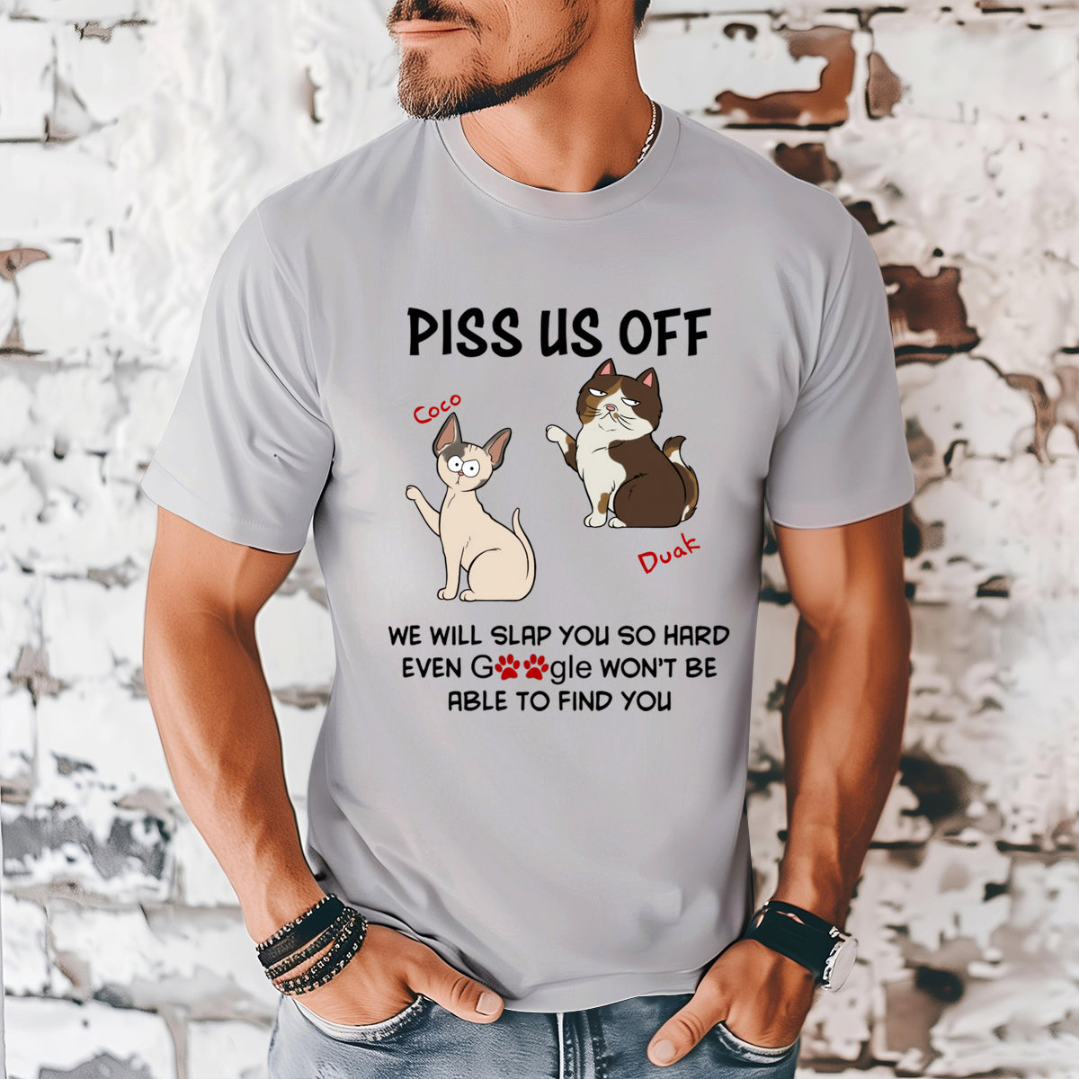 I Will Slap You So Hard - Cat Personalized Custom T-shirt - Gift For Pet Owners, Pet Lovers