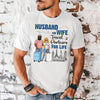 Husband And Wife Travel Partners - Personalized  T-shirt - Gift For Couples, Husband Wife