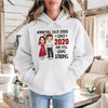 You Are The Apple Of My Eyes - Couple Personalized Custom Hoodie - Gift For Husband Wife, Anniversary