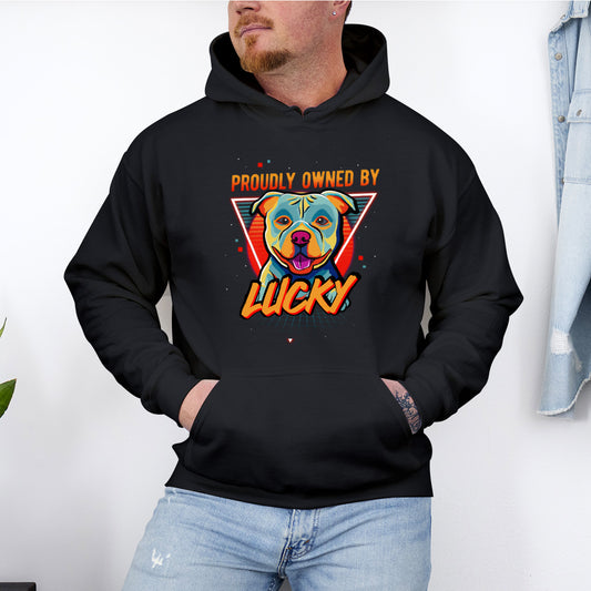 Proudly Owned By Dog Since Pop Art - Dog Personalized Custom Hoodie - Gift For Pet Owners, Pet Lovers