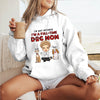 I'm Just A Full-Time Dog Mom - Dog Personalized Custom Hoodie - Gift For Pet Owners, Pet Lovers