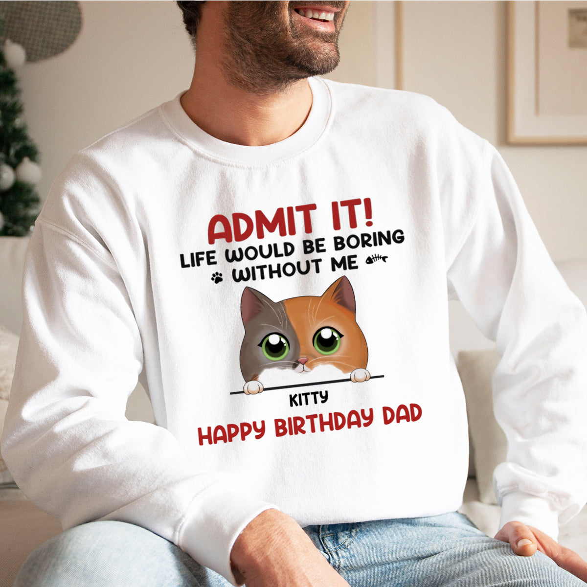 Life Would Be Boring Without Us - Cat Personalized Custom Hoodie - Gift For Pet Owners, Pet Lovers