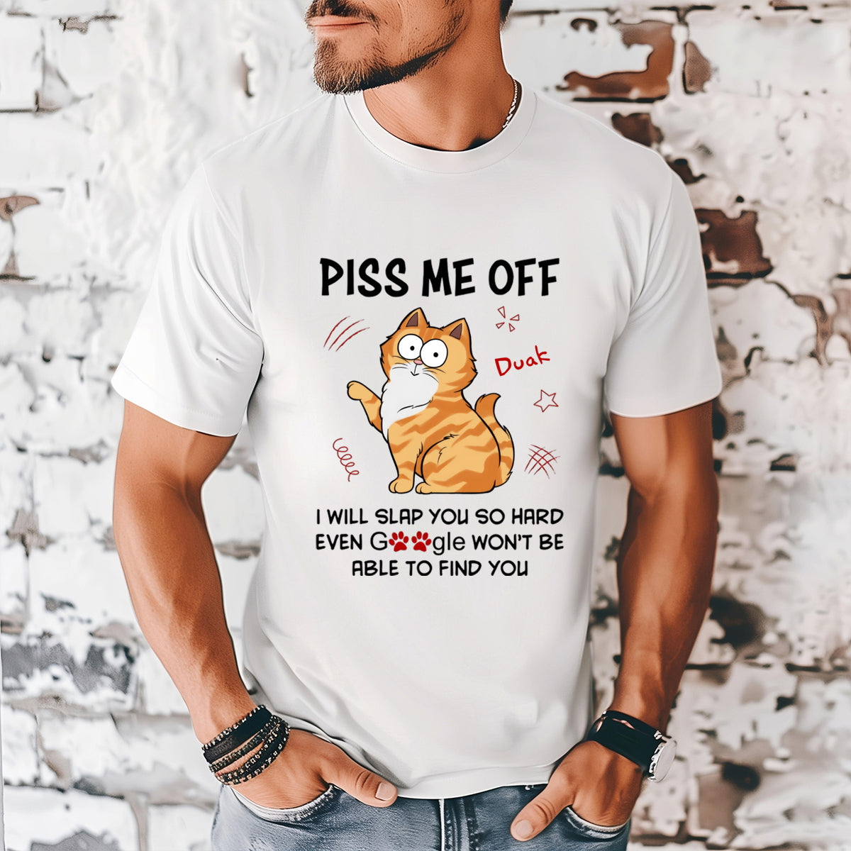 I Will Slap You So Hard - Cat Personalized Custom T-shirt - Gift For Pet Owners, Pet Lovers