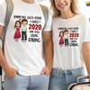 You Are The Apple Of My Eyes - Couple Personalized Custom T-shirt - Gift For Husband Wife, Anniversary
