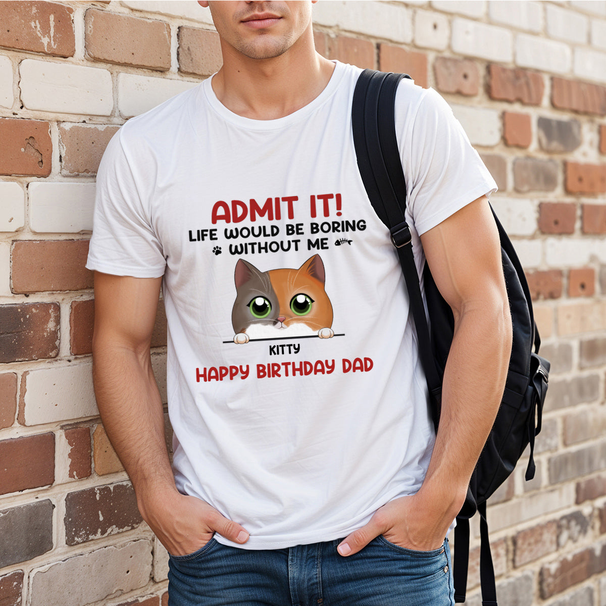 Life Would Be Boring Without Us - Cat Personalized Custom Hoodie - Gift For Pet Owners, Pet Lovers