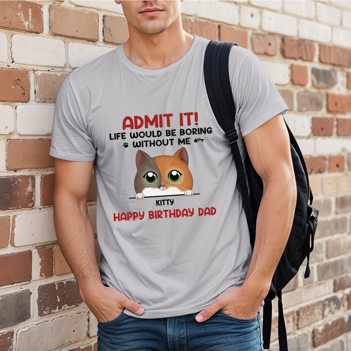 Life Would Be Boring Without Us - Cat Personalized Custom Hoodie - Gift For Pet Owners, Pet Lovers