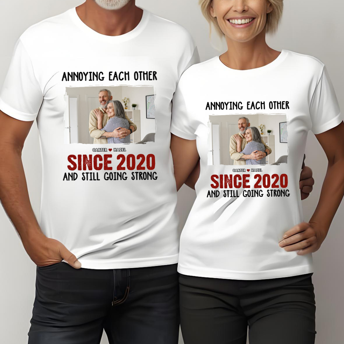Custom Photo We Belong Together - Couple Personalized Custom Unisex Sweatshirt - Gift For Husband Wife, Anniversary